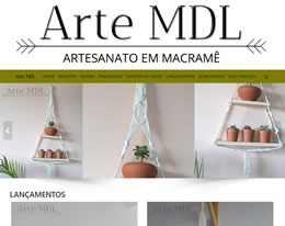 Arte MDL - Artesanato em Macramê